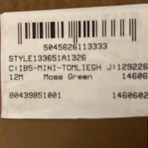 Burberry Kids NWT Mini Tomleigh Moss Green Fair Isle Sweater - Picture 11 of 11